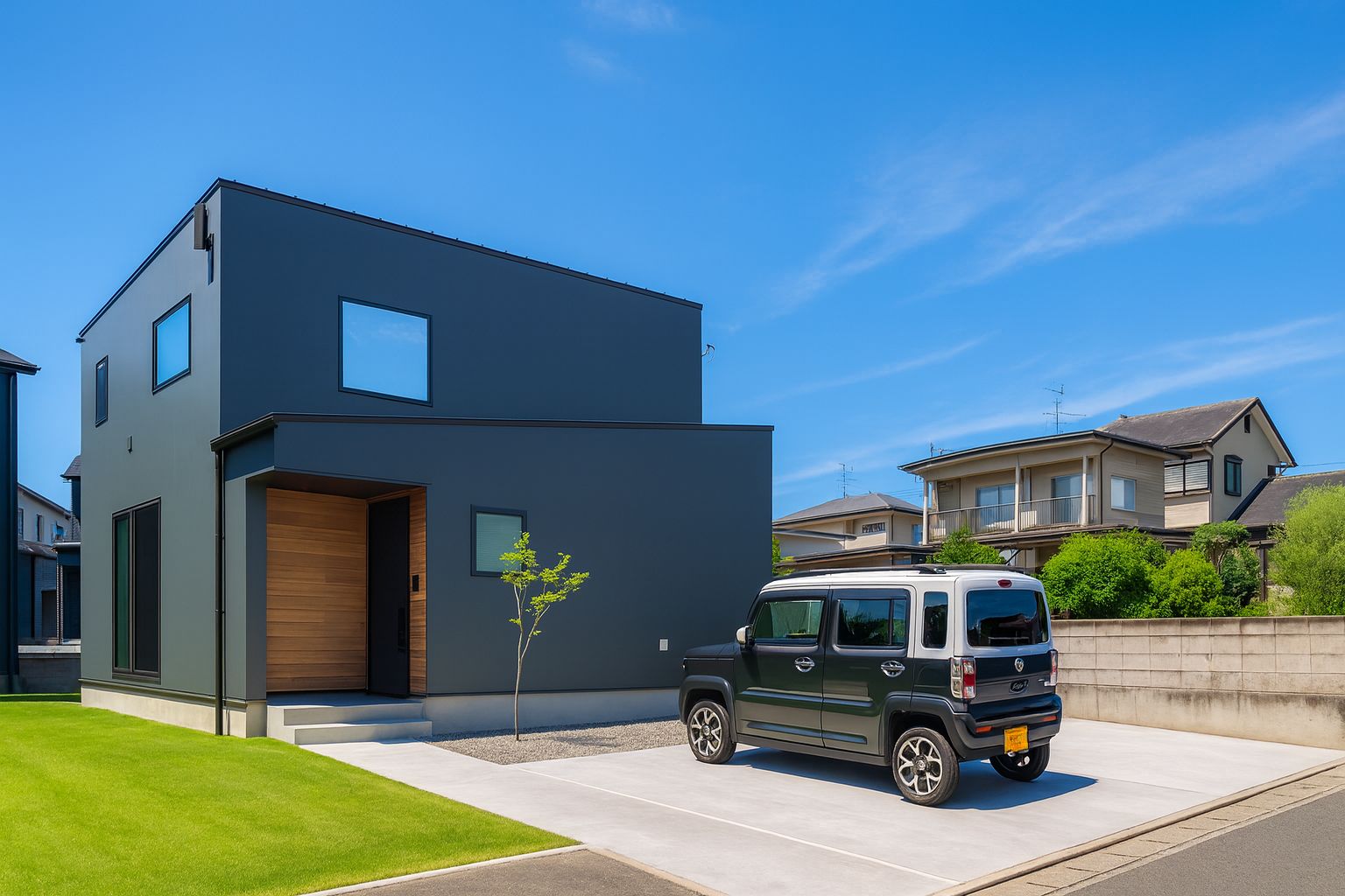 暮らしにリズムを与える、陽だまりに囲まれた住まい <br>小上がり和室と吹き抜けの段差で、楽しく心地よい空間に