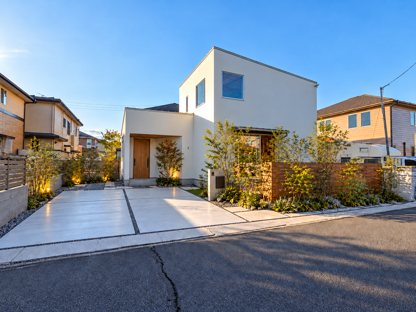 外観 - 仙台で注文住宅を「おしゃれ」に建てる工務店|株式会社e-デザイン空間|宮城県 - 仙台で注文住宅を「おしゃれ」に建てる工務店|株式会社e-デザイン空間|宮城県